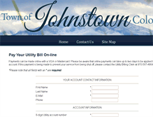Tablet Screenshot of johnstownbillpay.com